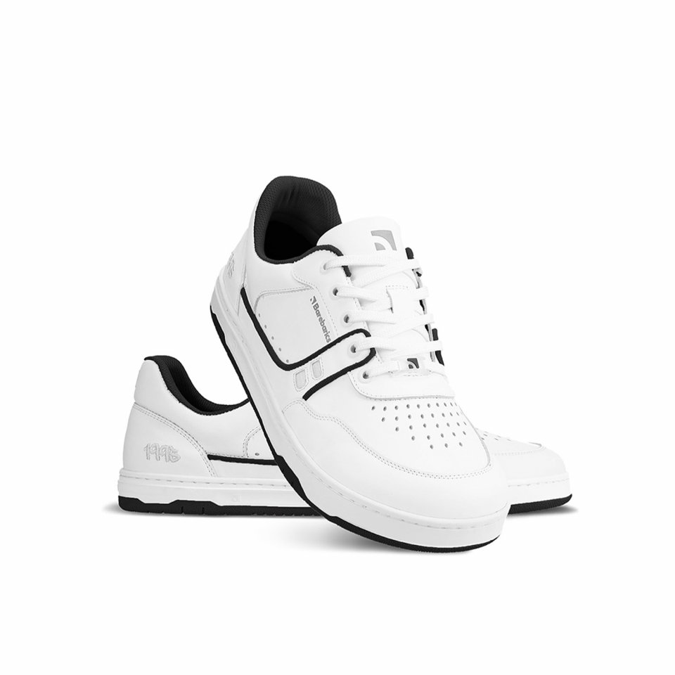 Barefoot Sneakers Barebarics Arise - White & Black