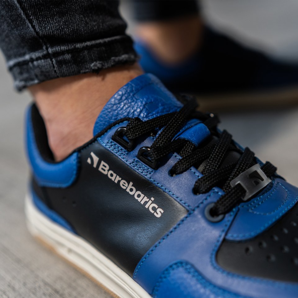 Barefoot tenisky Barebarics Wave - Black & Blue