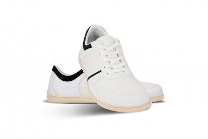 Barfuß Sneakers Be Lenka Echo - White & Black Vegan