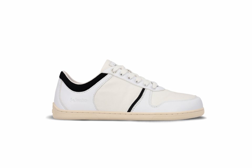 Barfuß Sneakers Be Lenka Echo - White & Black Vegan