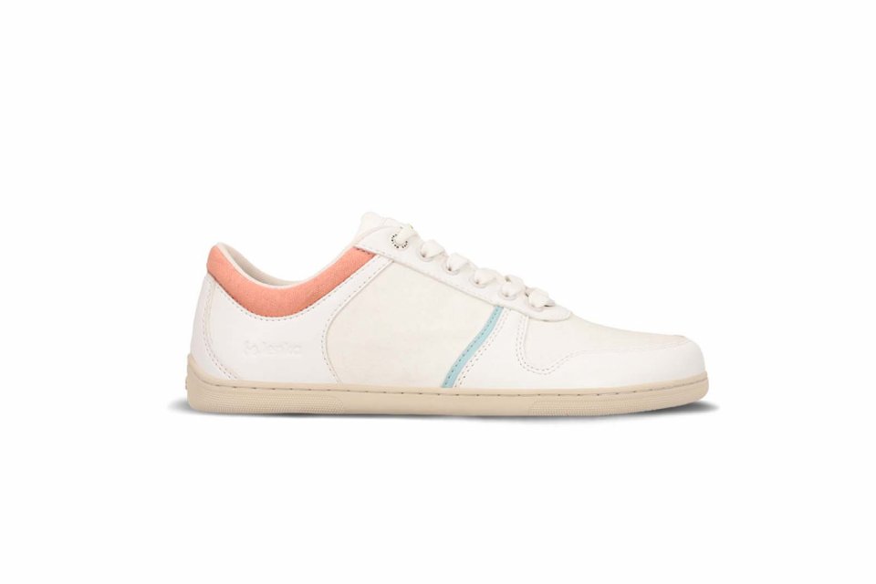 Barfuß Sneakers Be Lenka Echo - White & Cotton Candy Vegan