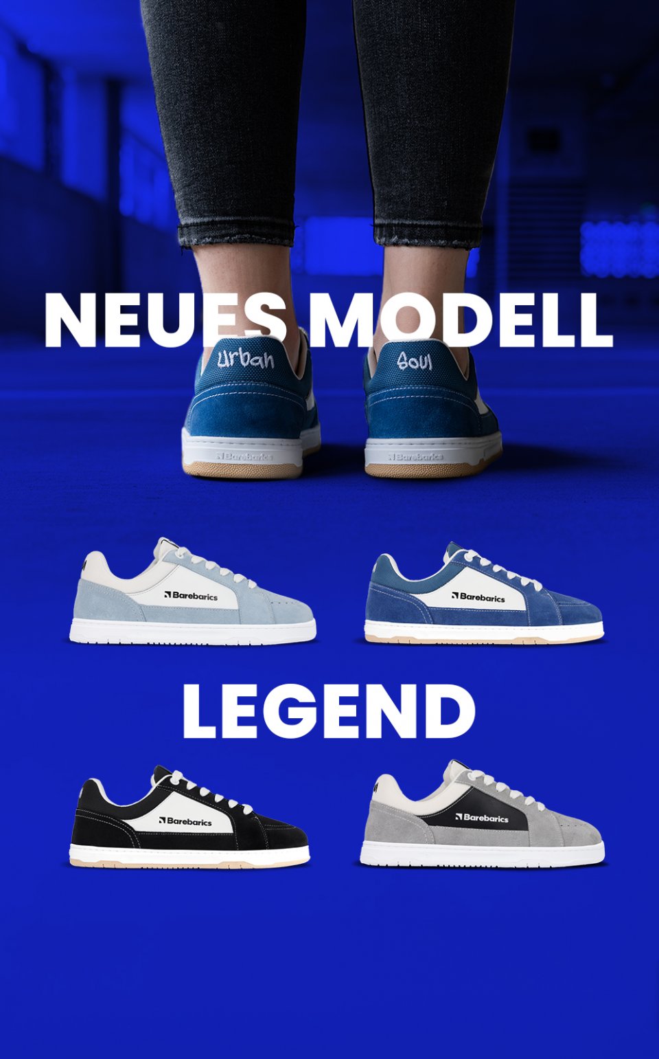 Neue Generation von Barfuß-Sneakers | Barebarics