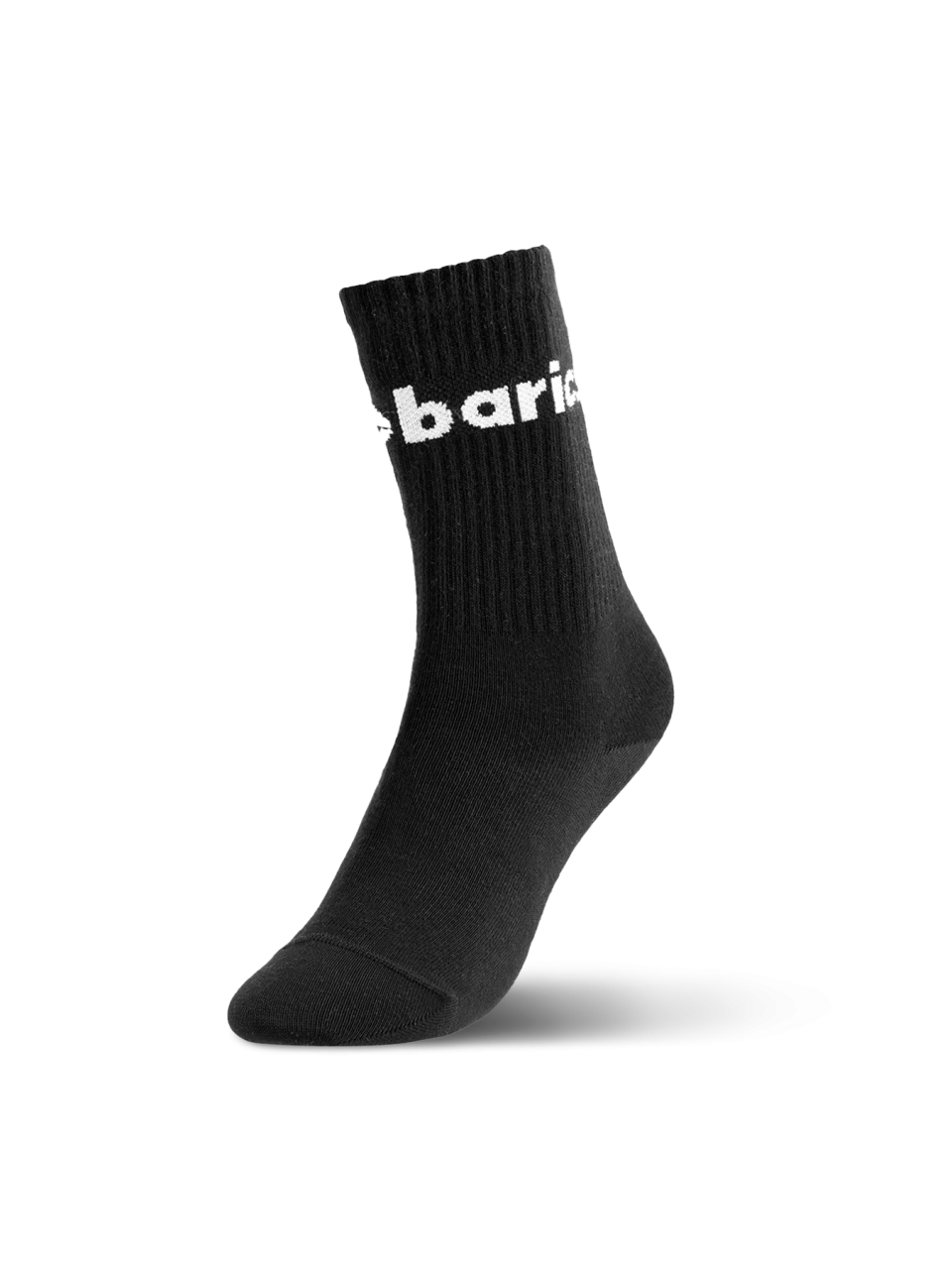 Barebarics - Barefoot calzini - Crew - Black - Big logo