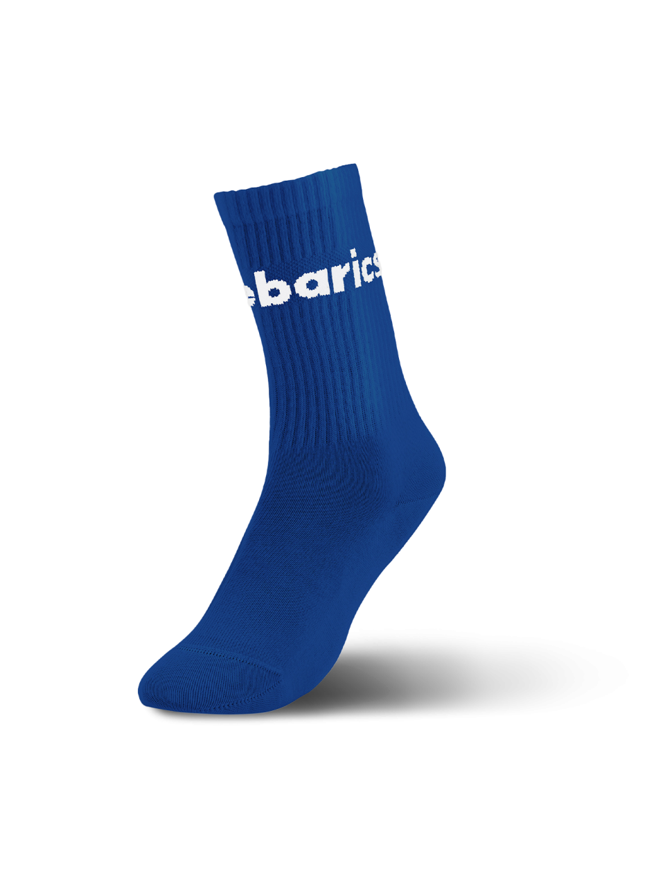 Barebarics - Barefoot Ponožky - Crew - Cobalt Blue - Big logo - 3 pack