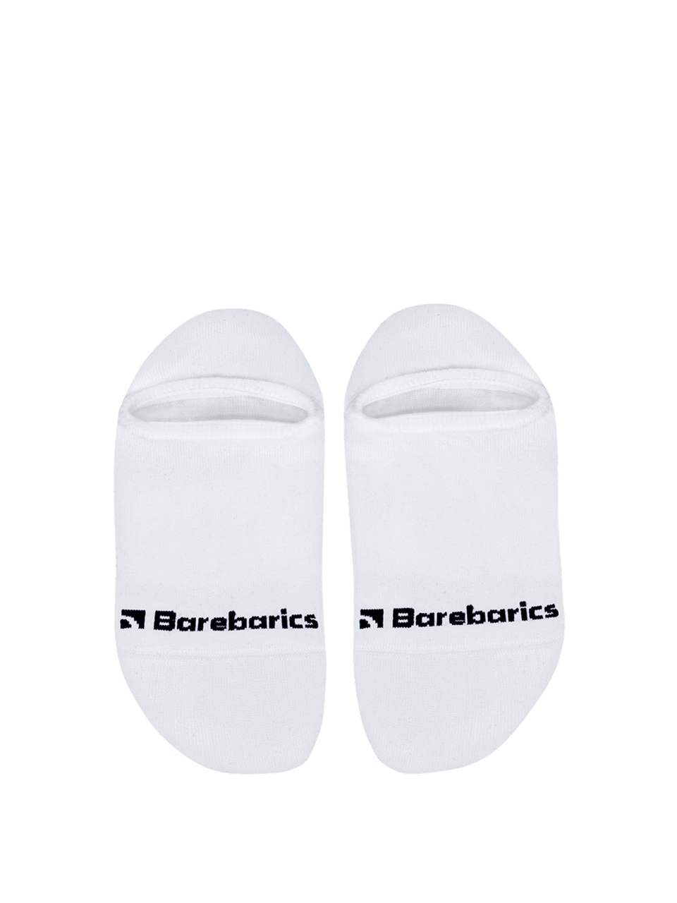 Barebarics - Barfußsocken - No-Show - White - 3 pack