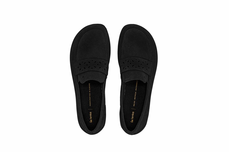 Barefoot Moccasins Be Lenka Bianca - All Black