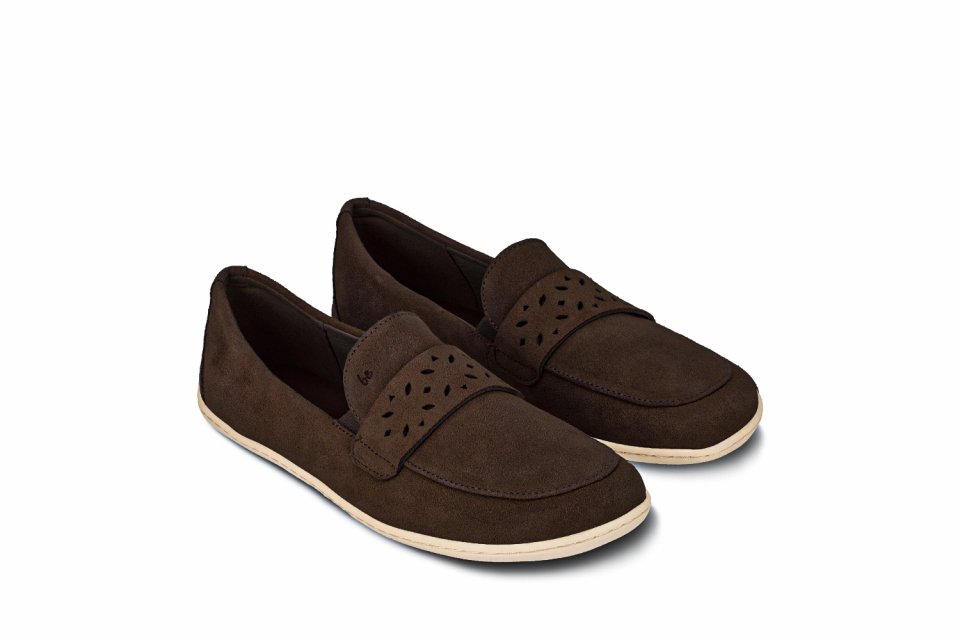 Barefoot Moccasins Be Lenka Bianca - Chocolate Brown