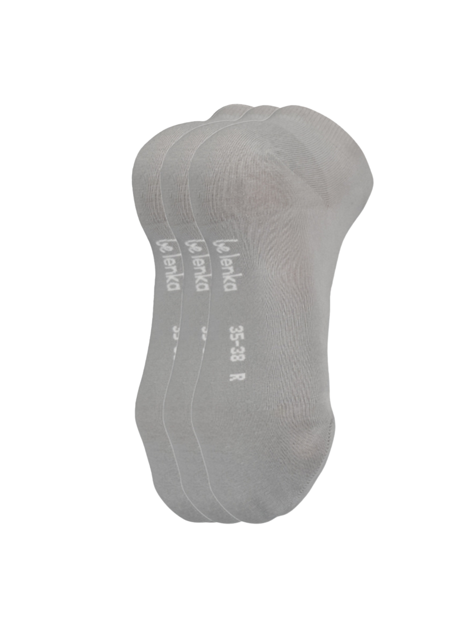 Chaussettes Barefoot - Low-cut - Essentials - Grey - 3 pack