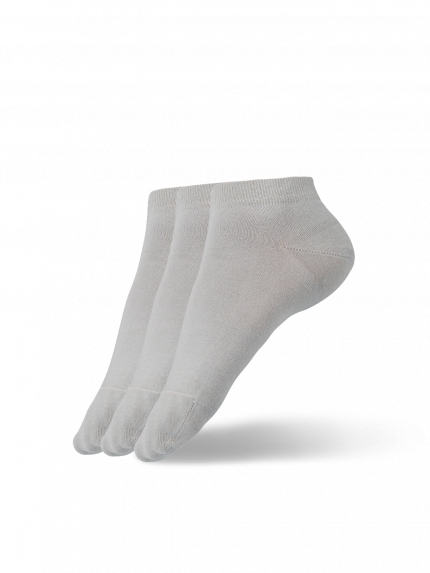 Barfußsocken - Low-cut - Essentials - Grey - 3 pack