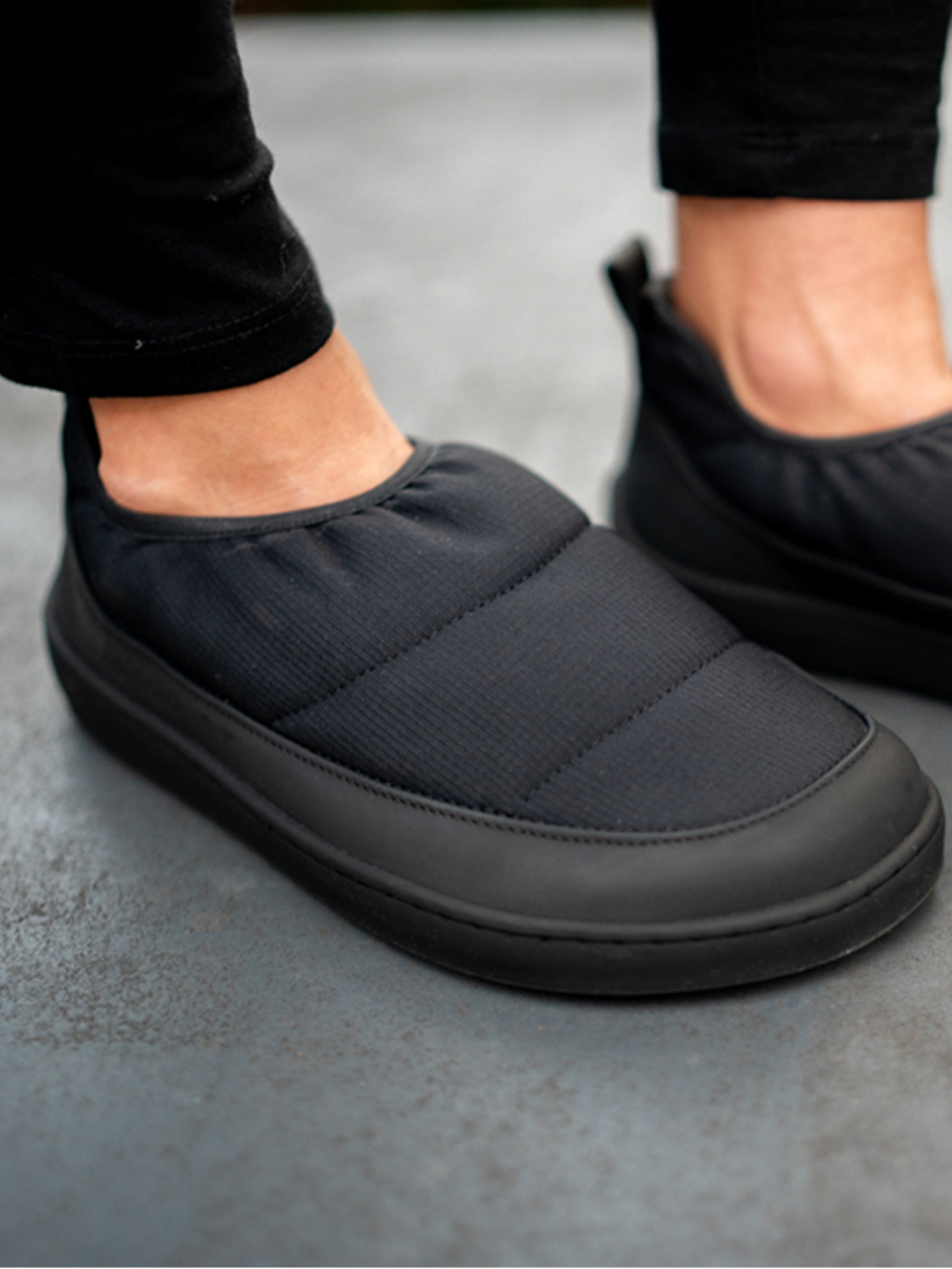 Barfuß Slip-on schuhe Be Lenka Nimbus - All Black