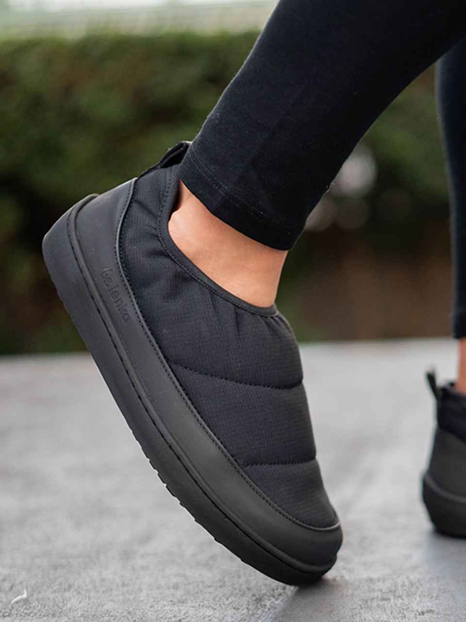 Barfuß Slip-on schuhe Be Lenka Nimbus - All Black