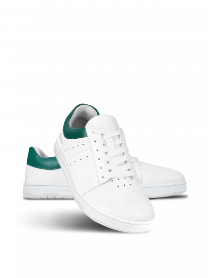 Barefoot cipők Barebarics Enigma - White & Dark Green