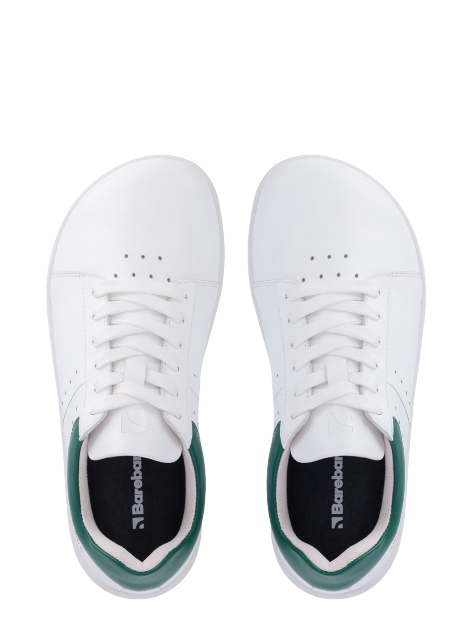 Calzado Barefoot Barebarics Enigma - White & Dark Green