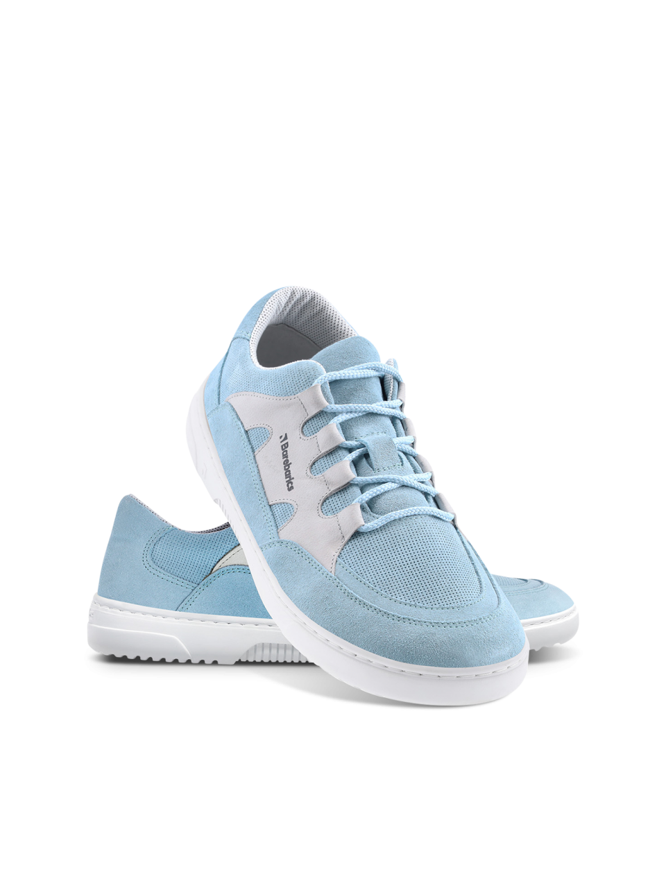 Barefoot Sneakers Barebarics Evo - Light Blue & White