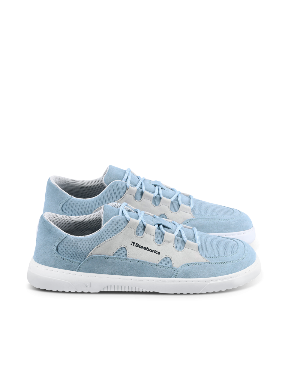 Barefoot Sneakers Barebarics Evo - Light Blue & White