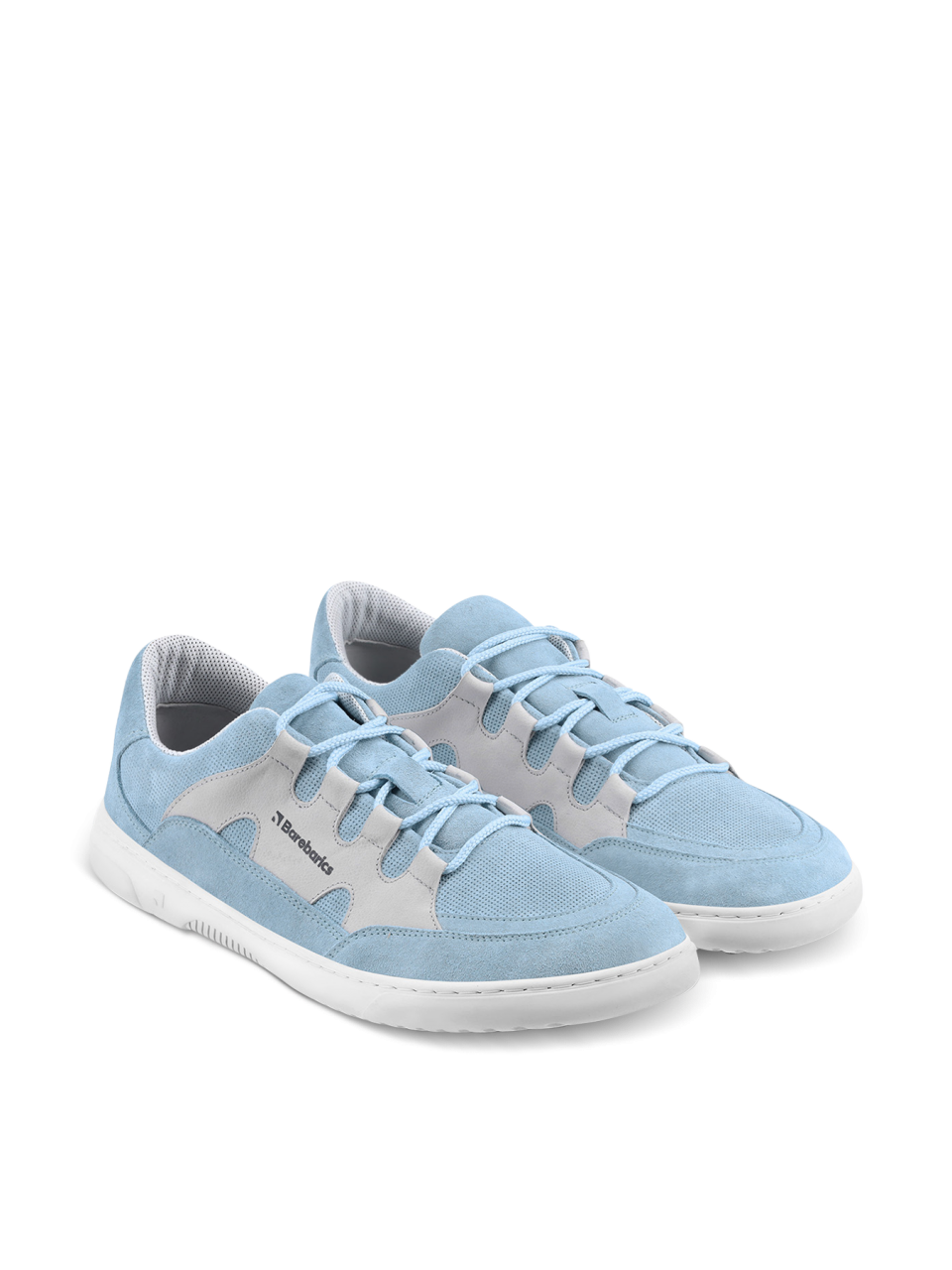 Barefoot Sneakers Barebarics Evo - Light Blue & White