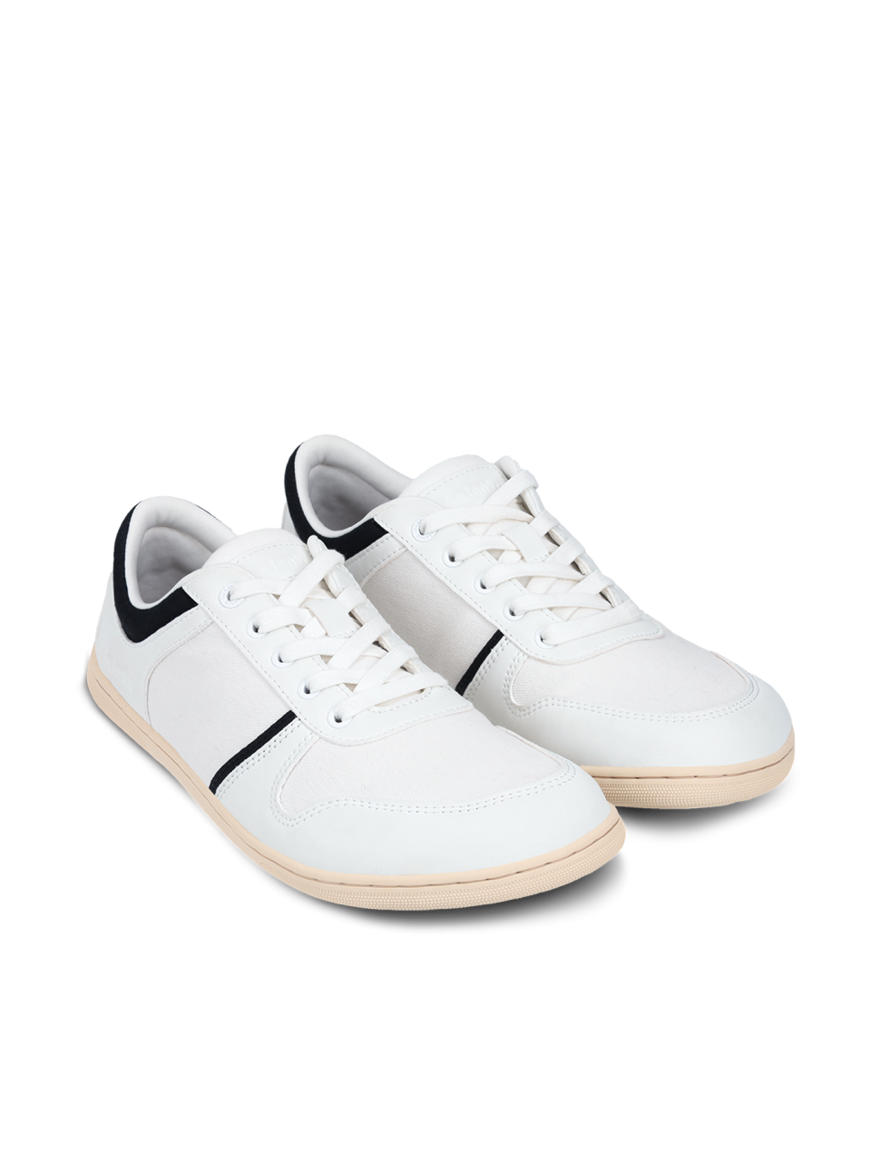 Barefoot Sneakers - Be Lenka Echo - White & Black Vegan