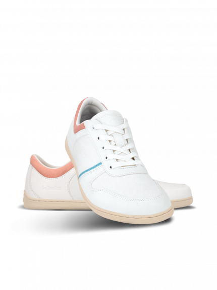 Barefoot baskets Be Lenka Echo - White & Cotton Candy Vegan