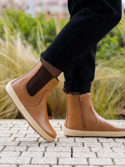 Barefoot Boots Be Lenka Allure - Light Cognac