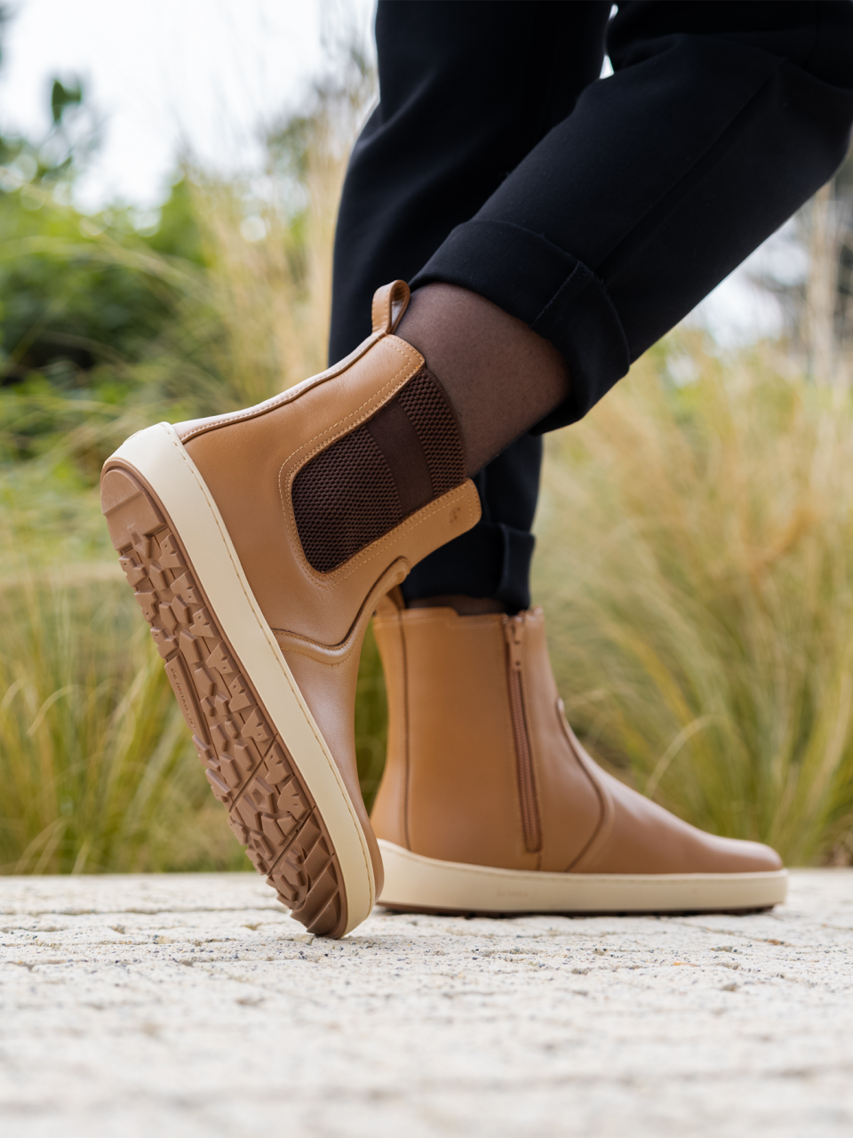 Barefoot chaussures Be Lenka Allure - Light Cognac