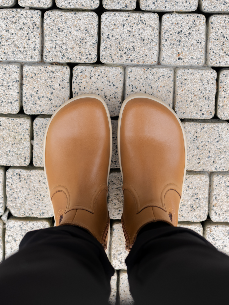 Barefoot chaussures Be Lenka Allure - Light Cognac