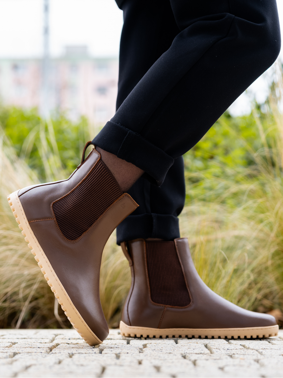 Barefoot Boots Be Lenka Glam - Milk Chocolate