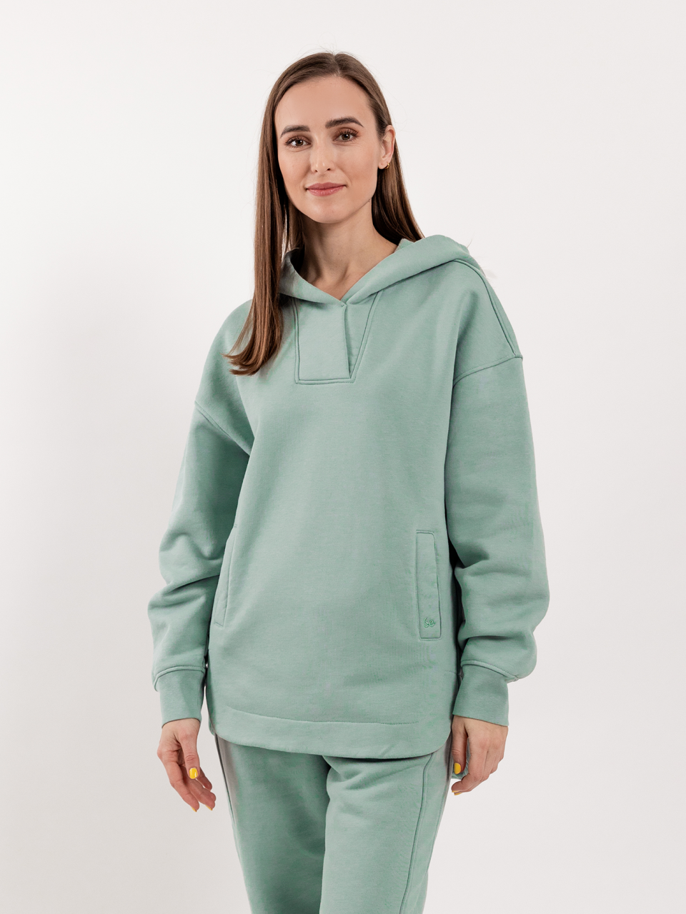 Sudadera de mujer con capucha Be Lenka Essentials - Pistachio Green