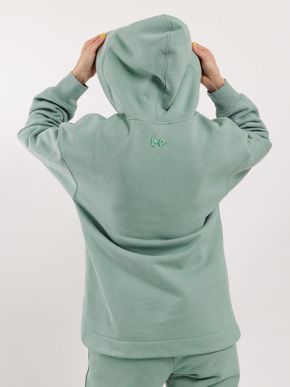 Sweat à capuche femme Be Lenka Essentials - Pistachio Green