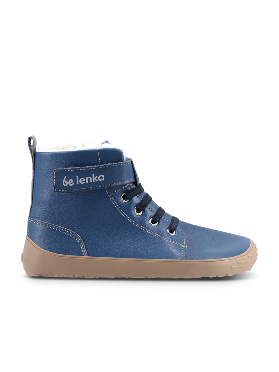 Zapatos de invierno para niño barefoot Be Lenka Winter Kids - Ocean Blue