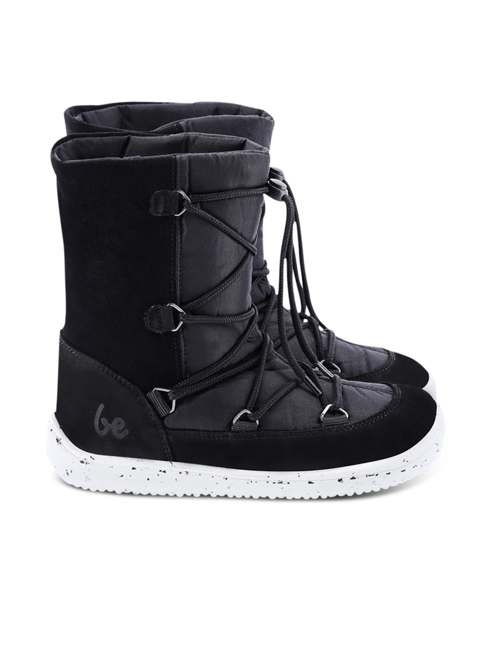 Zapatos de invierno para niño barefoot  Be Lenka Snowfox Kids 2.0 - Black