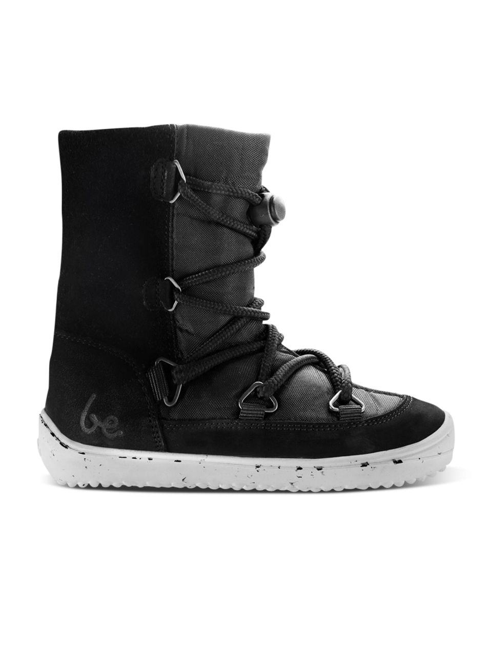 Zapatos de invierno para niño barefoot  Be Lenka Snowfox Kids 2.0 - Black