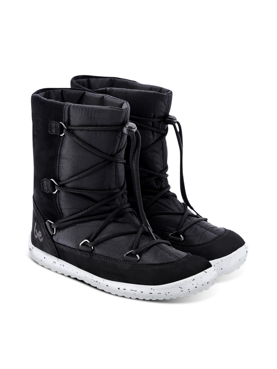 Zapatos de invierno para niño barefoot  Be Lenka Snowfox Kids 2.0 - Black