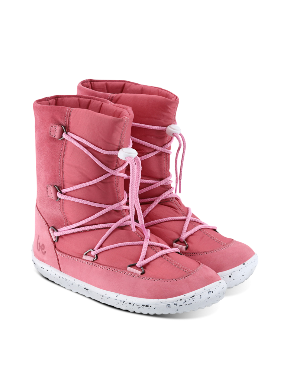 Detské zimné barefoot topánky Be Lenka Snowfox Kids 2.0 - Rose Pink