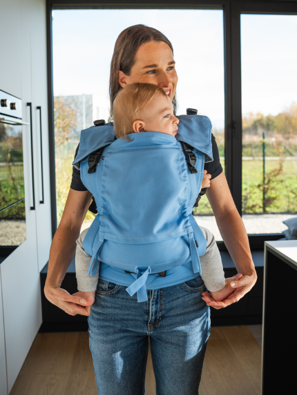 Baby carrier - Be Lenka Mini - Unicolor - Airy Blue