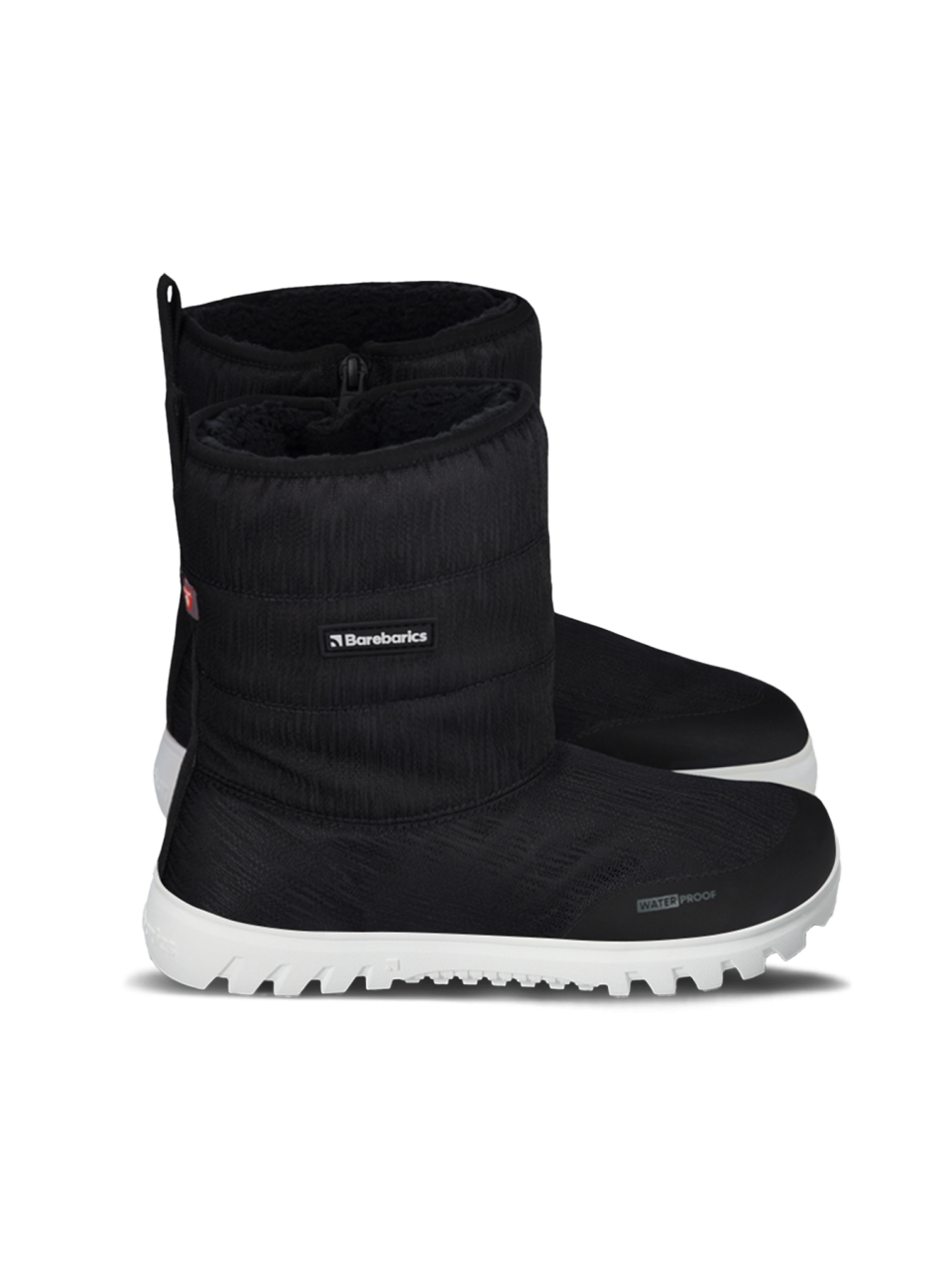 Winter Barefoot Boots Barebarics PolarStride - Black