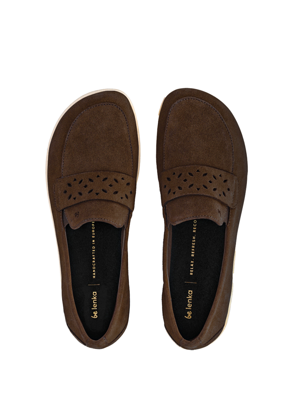 Barefoot Moccasins Be Lenka Bianca - Chocolate Brown