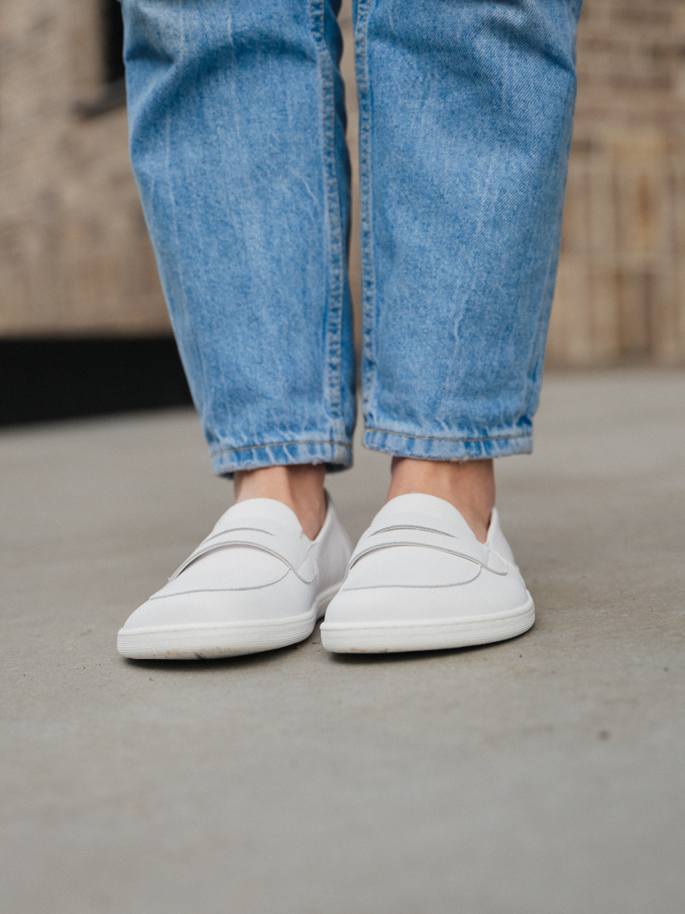 Barefoot Moccasins Be Lenka Buena - All White