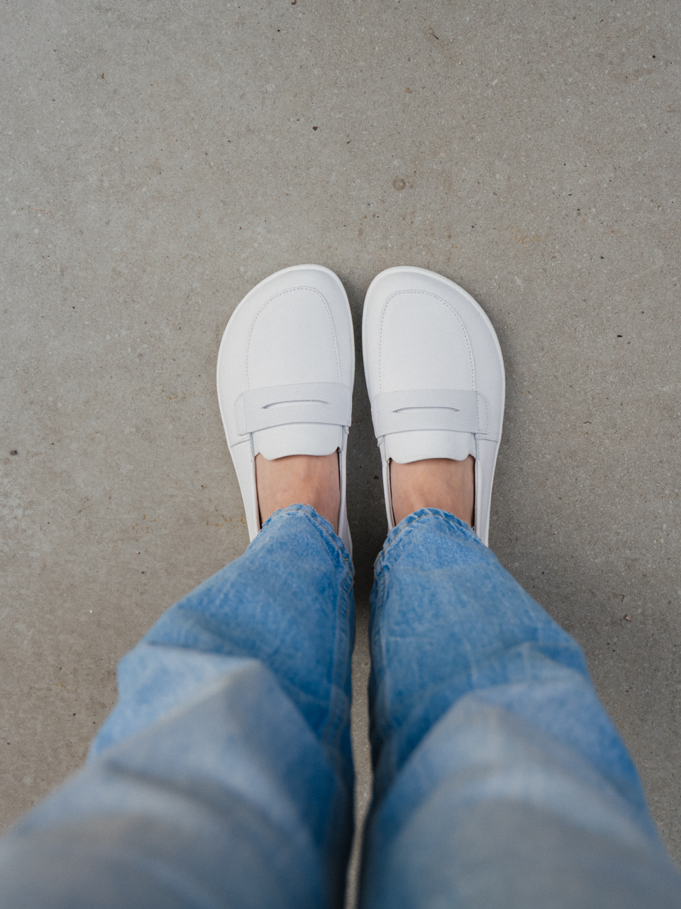 Barefoot mokaszinok Be Lenka Buena - All White