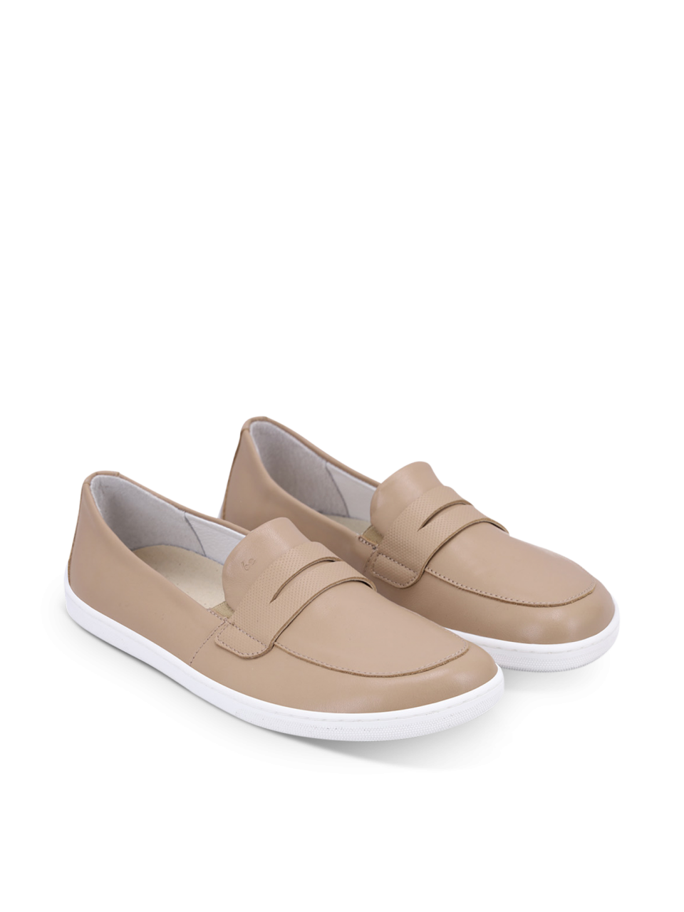 Barefoot mokasyny Be Lenka Buena - Latte Brown