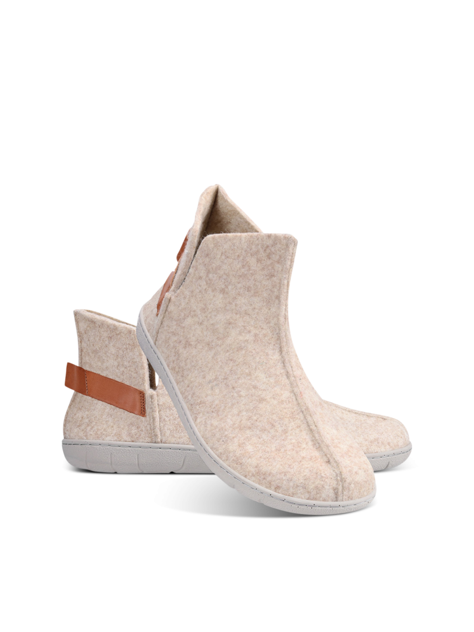 Barfußpantoffeln Be Lenka Chillax - Ankle-cut - Beige