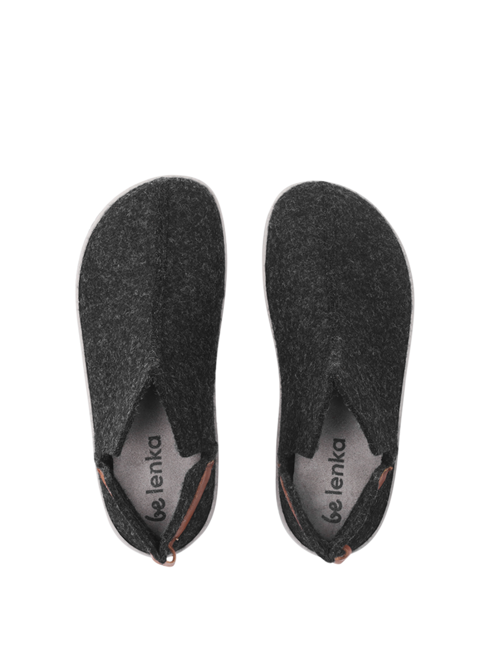 Barefoot slippers Be Lenka Chillax - Ankle-cut - Black