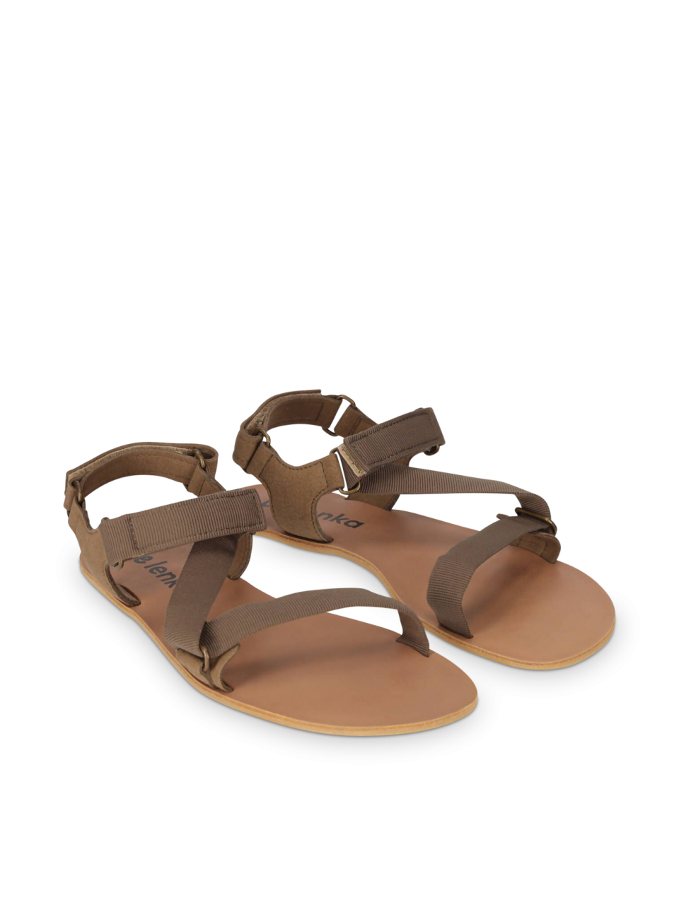 Sandały barefoot - Be Lenka Flexi - Olive Green