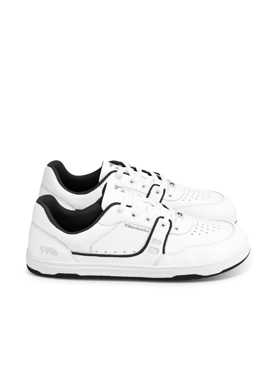 Barefoot Sneakers Barebarics Arise - White & Black