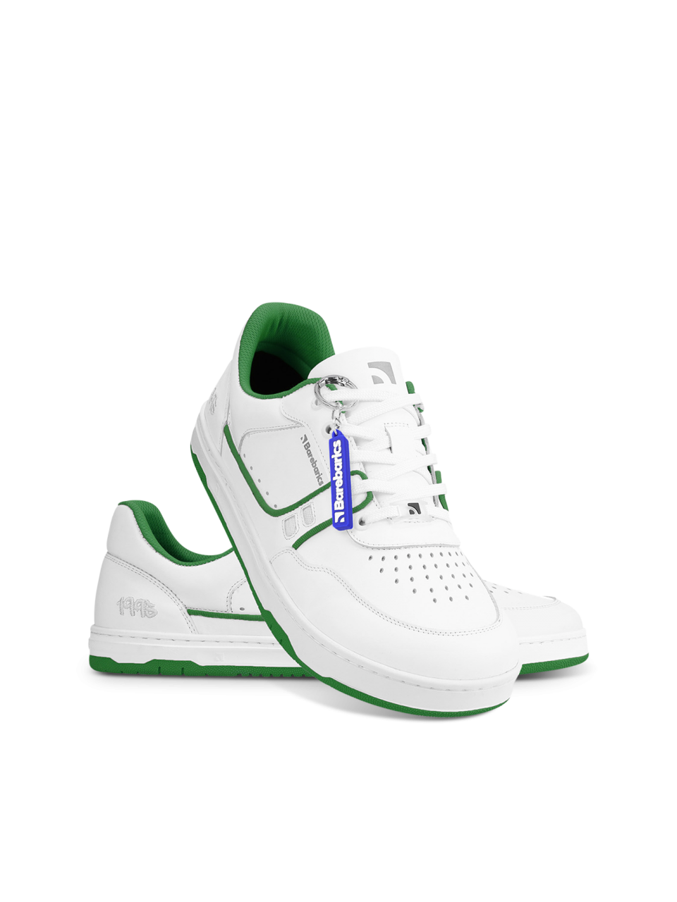 Barefoot Sneakers Barebarics Arise - White & Green