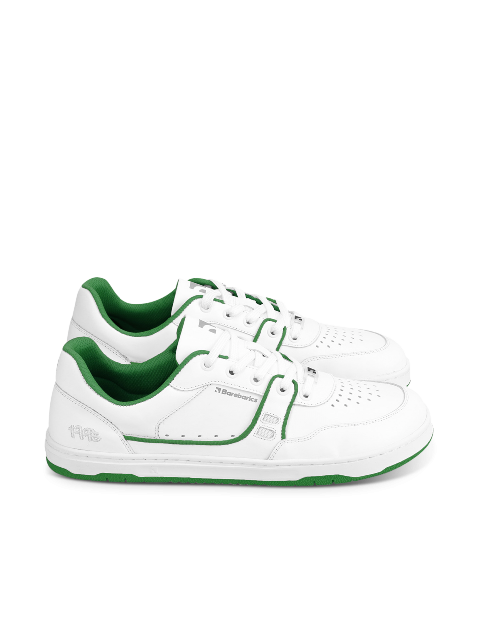 Barefoot Sneakers Barebarics Arise - White & Green