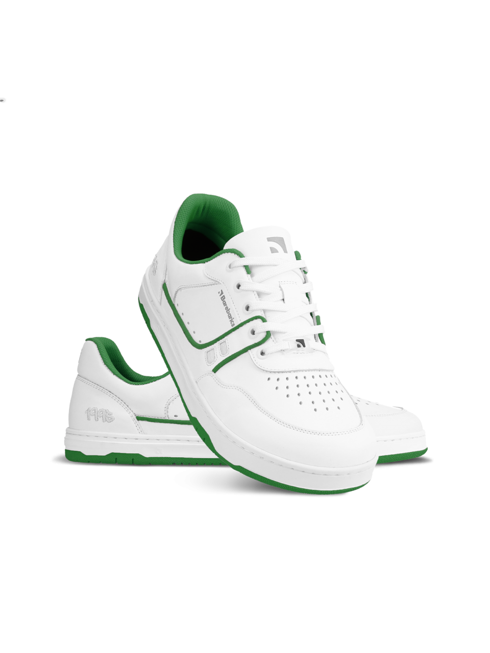 Barefoot Sneakers Barebarics Arise - White & Green