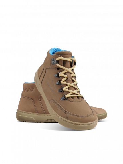 Barefoot tenisky Barebarics Element - Walnut Brown