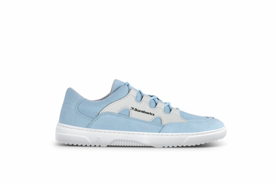 Barefoot Sneakers Barebarics Evo - Light Blue & White