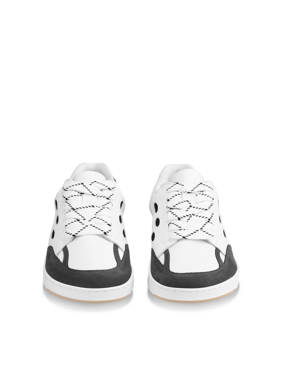 Barefoot Sneakers Barebarics Fusion - White & Charcoal