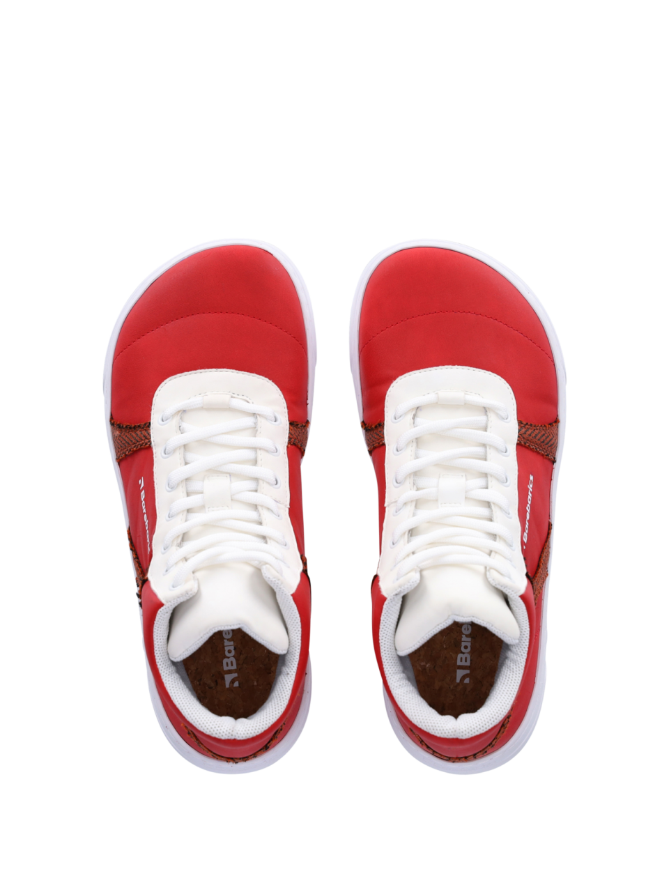 Barefoot Sneakers Barebarics Hifly - Red & White